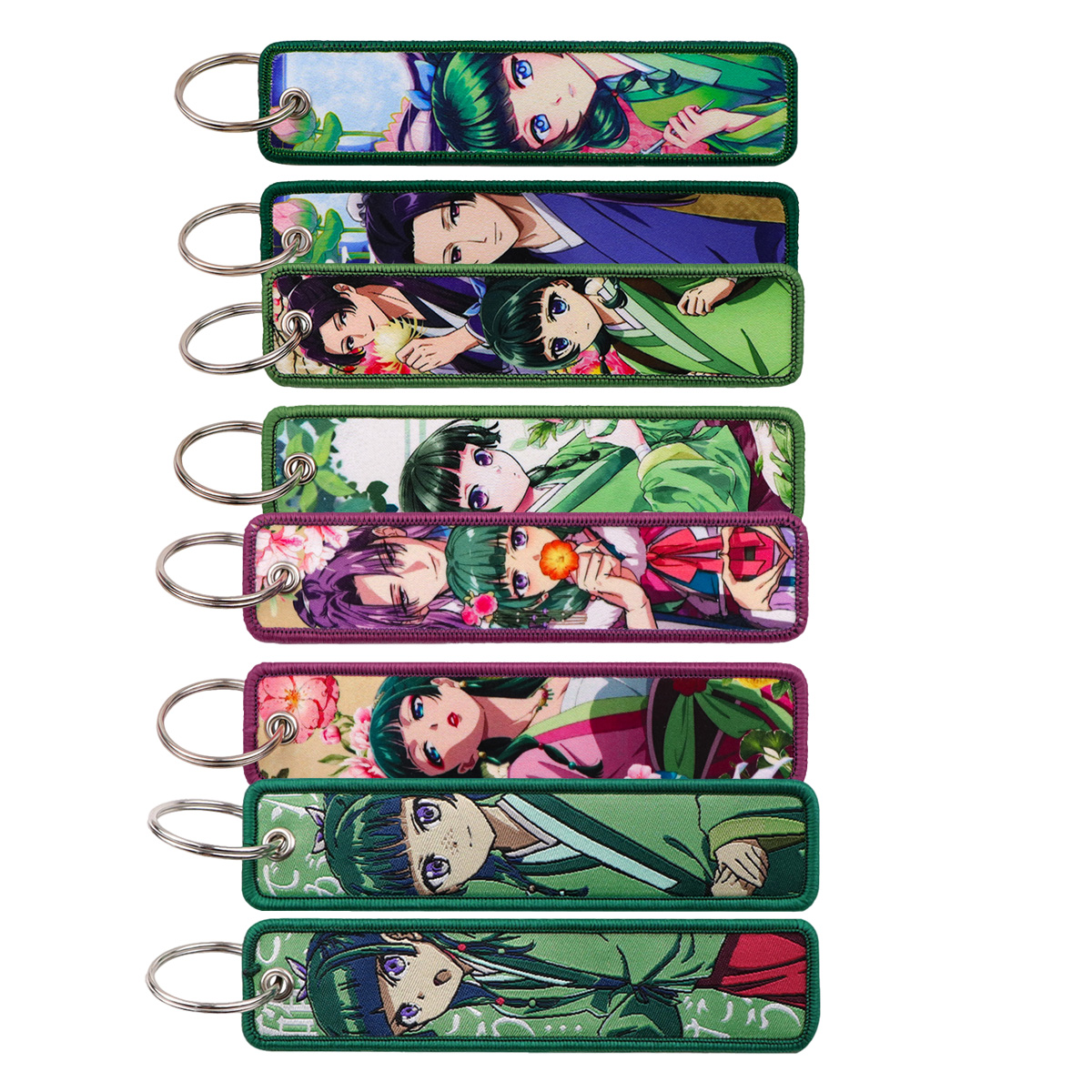Men Keychain Accessories - قطعة واحدة من حزام مفاتيح مطرز