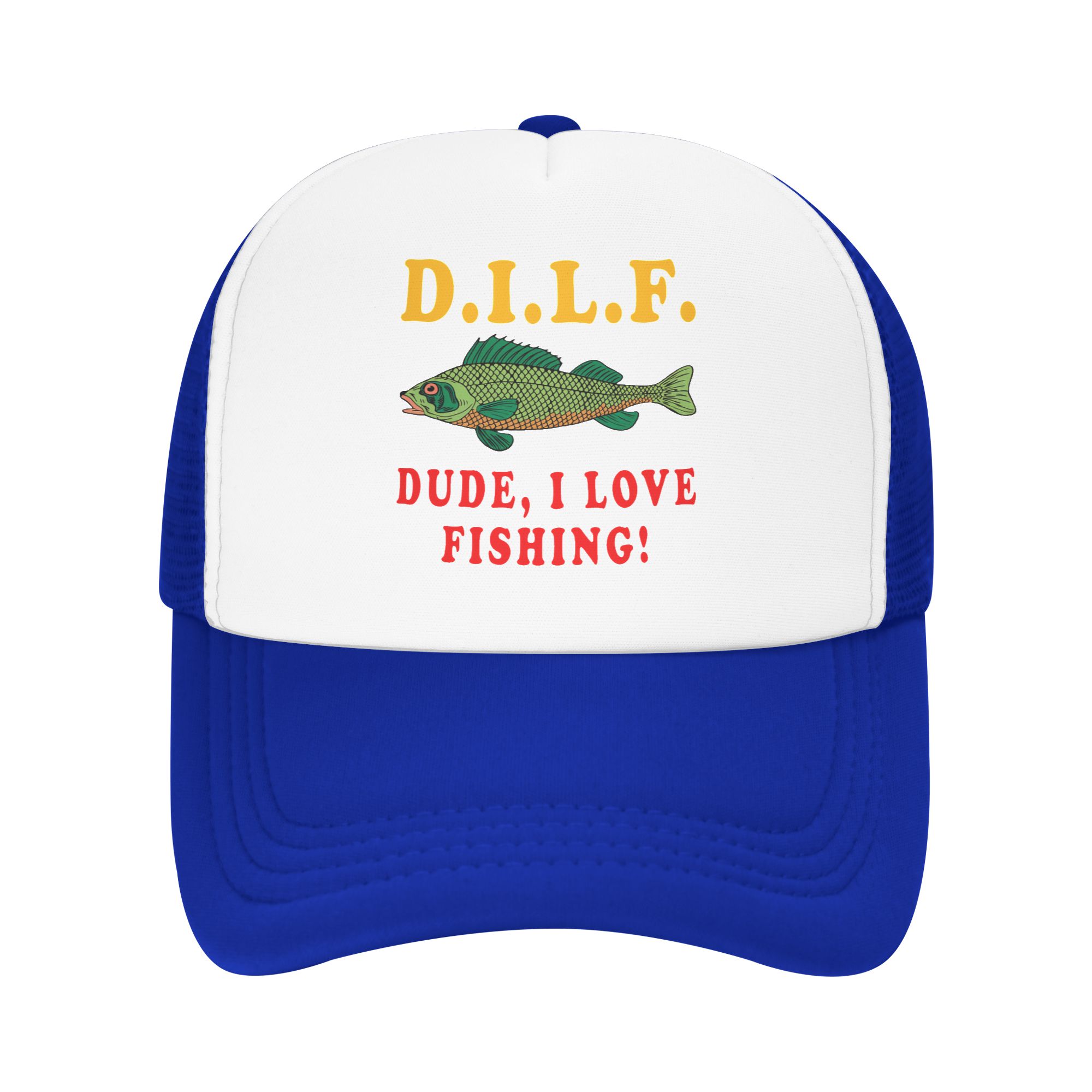 Hat Snapback Cap - قبعة بيسبول ميم DILF I Love