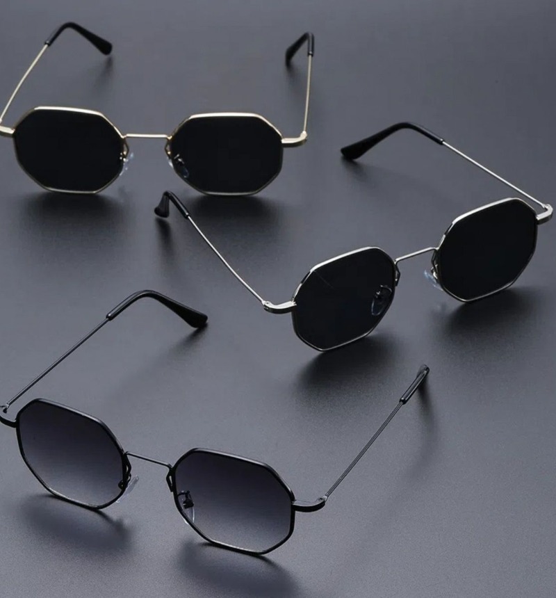 Men'S Accessories Glasses - نظارات شمسية مربعة صغيرة أنيقة للنساء،