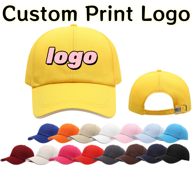 Hat Snapback Cap - قبعة بيسبول مخصصة مطبوعة بشعار من