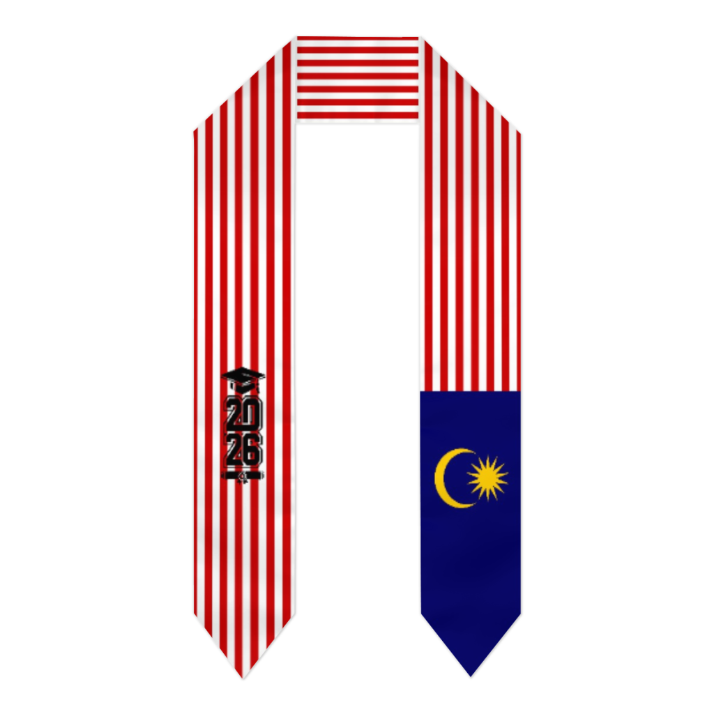Men'S Accessories Malaysia - وشاح تخرج علم ماليزيا لدفعة 2026،