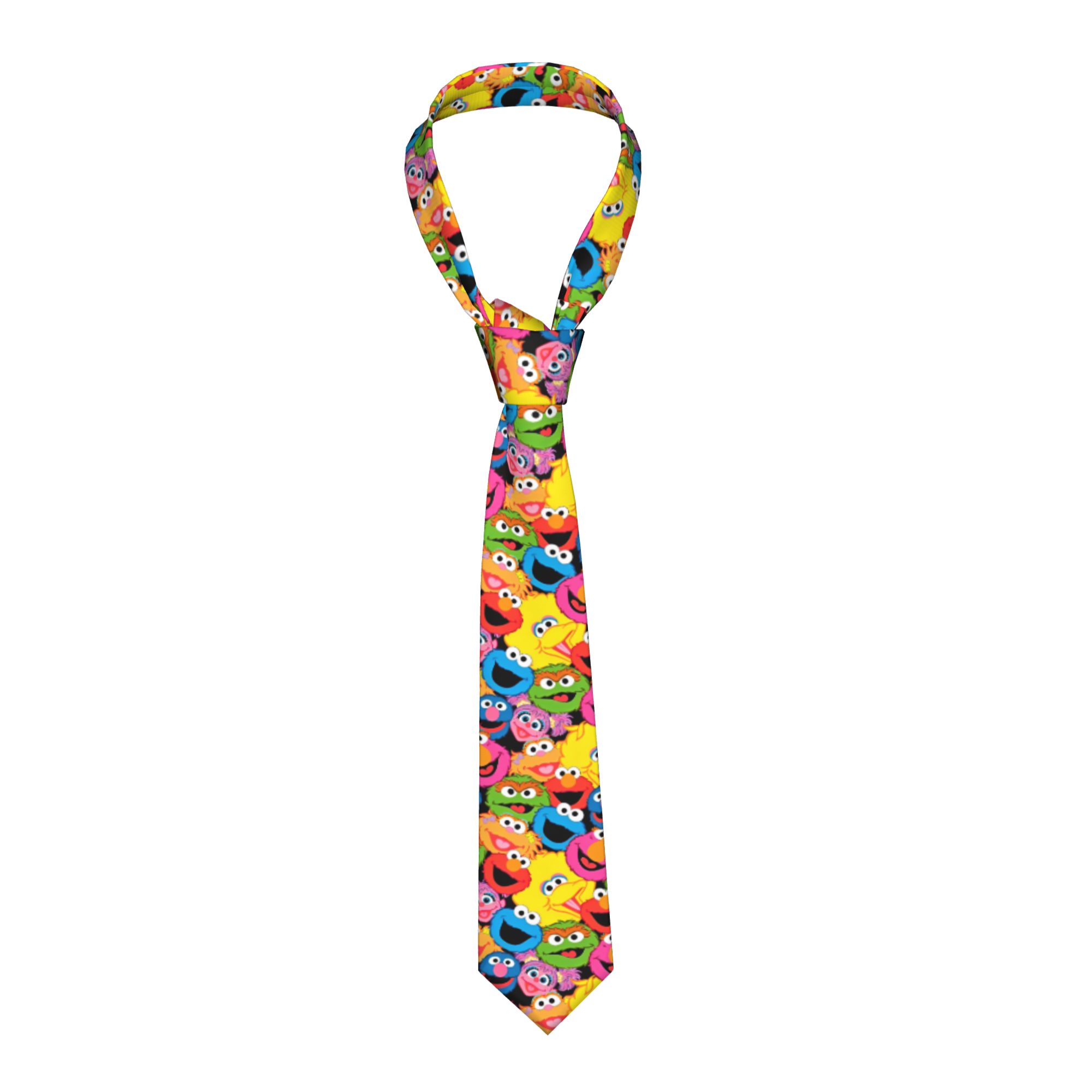 ربطة عنق كوميدية بتصميم كرتوني - مراجعة Men Accessories Wedding وسعره
