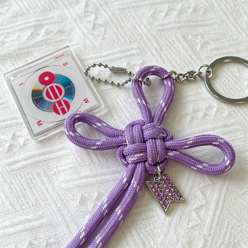 سلسلة مفاتيح مجدولة يدويًا بتص - مراجعة Men Keychain Accessories وسعره
