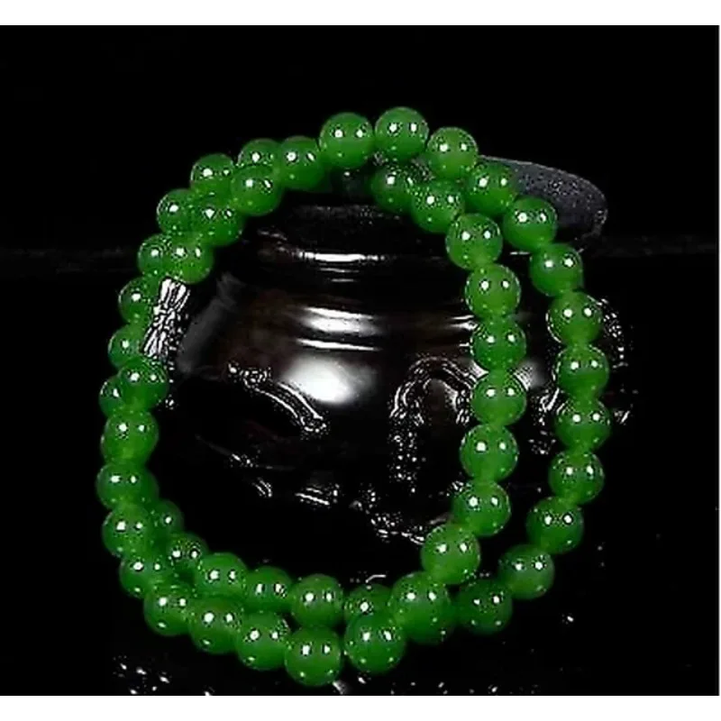 حقيقية الطبيعية الخضراء الخرز  - مراجعة Men Accessories Jewelry وسعره