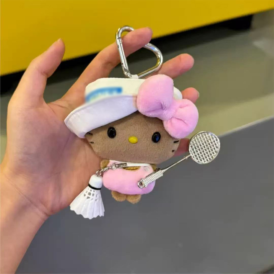 قلادة هيلو كيتي المخملية اللطي - مراجعة Men Keychain Accessories وسعره