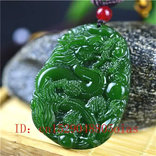 قلادة التنين اليشم الصيني ، ال - مراجعة Men Accessories Jewelry وسعره