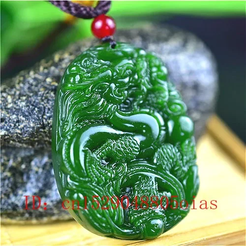 قلادة التنين اليشم الصيني ، ال - مراجعة Men Accessories Jewelry وسعره