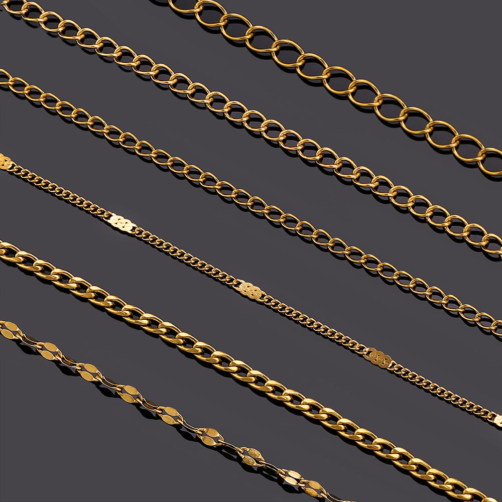 سلاسل طويلة من الفولاذ المقاوم - مراجعة Men Accessories Style وسعره
