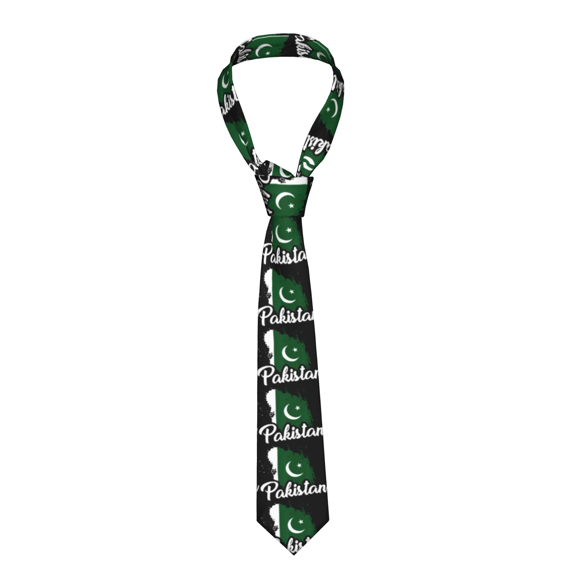 ربطة عنق رجالية بتصميم علم باك - مراجعة Men Accessories In Pakistan وسعره