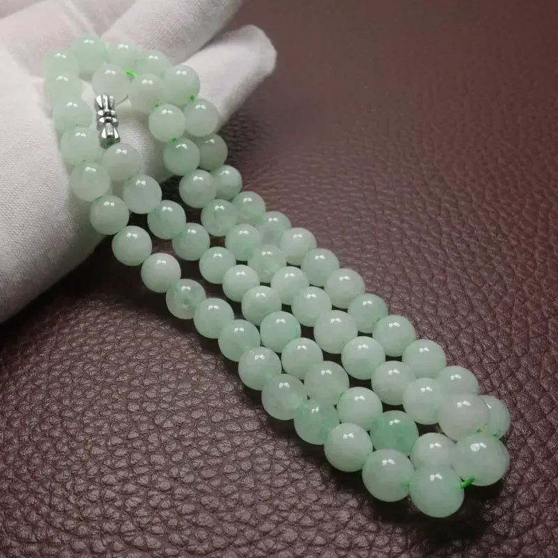 قلادة من خرز اليشم الأخضر بحجم - مراجعة Men Accessories Jewelry وسعره