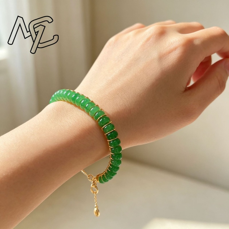 أساور خرز الميزان من اليشم الأ - مراجعة Men Accessories Jewelry وسعره