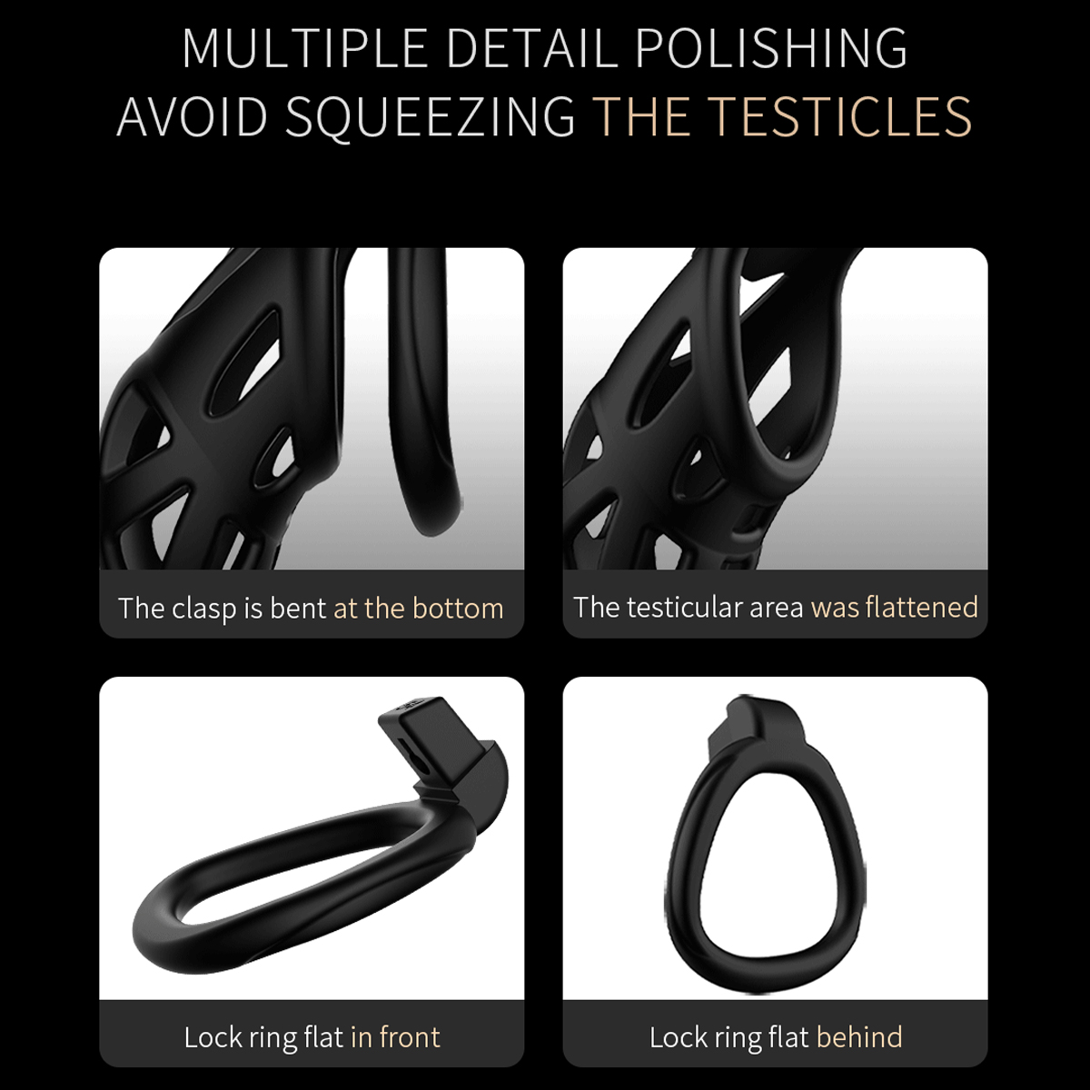 ذكر العفة قفص قضيب القضيب للرج - مراجعة Men Accessories Usa وسعره