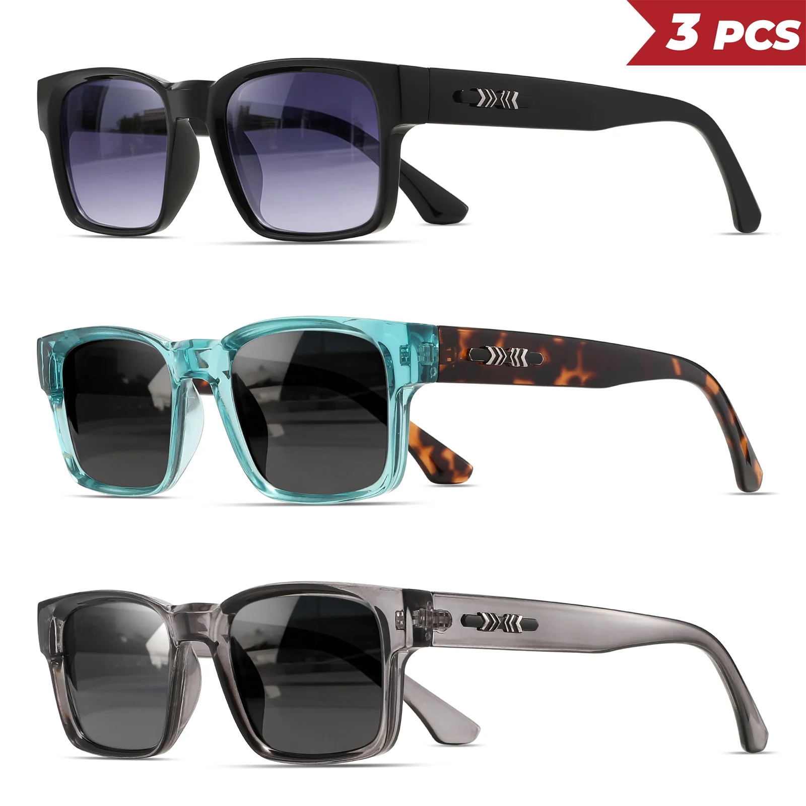 نظارات شمسية كبيرة الحجم للرجا - مراجعة Men'S Accessories Glasses وسعره