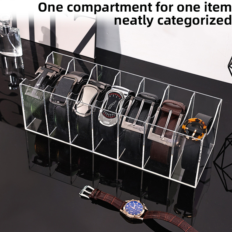 منظم مكتب شفاف بأقسام قابلة لل - مراجعة Men Accessories Drawer وسعره