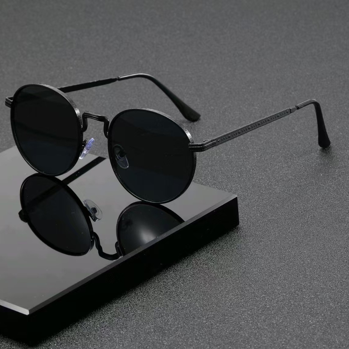 نظارات شمسية كلاسيكية دائرية ا - مراجعة Men'S Accessories Glasses وسعره